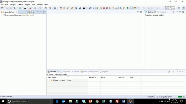 PART 2 : SPRINGBOOT,SECURITY,CRUD,HIBERNATE,JPA,MYSQL,JSP Validation смотреть онлайн