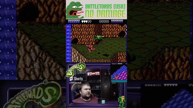 УБИЛ ВЗГЛЯДОМ !! #shorts #dendy #nes #battletoads #retrogaming #secrets #wow