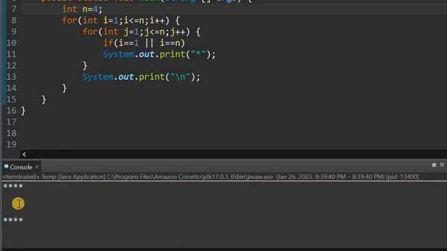 Mostly Asked Java Interview Questions | Patterns | Hollow Square Pattern