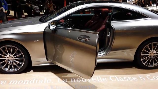 Mercedes-Benz S Class Coupe at Geneva Motorshow 20 смотреть онлайн