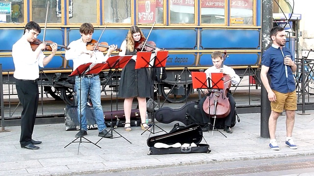 2014.07.27 - Музыка у памятника Конке (Питер)  - Утомленное солнце смотреть онлайн