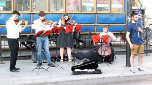 2014.07.27 - Музыка у памятника Конке (Питер) - Утомленное солнце