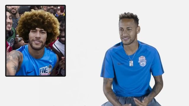 Neymar Jr Tries To Guess 12 Football Hairstyles смотреть онлайн