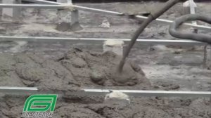 ДОМ ИЗ ПОЛИСТИРОЛБЕТОНА 2 . СТЯЖКА ПОЛА