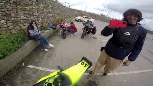 СТАНТ тренировка / стант на Baltmotors motard