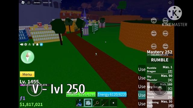 Blox fruits обзор на фрукт rumble v1 и v2 rumble showcase