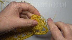 CROCHET Antique lace BORDER PROSHVA Старинное кружево КАЙМА ПРОШВА