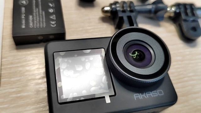 AKASO BRAVE 7. Распаковка. Краткий обзор. смотреть онлайн