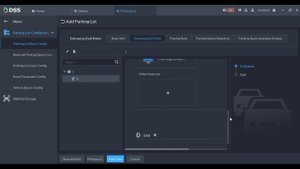 Настройка камеры ANPR и платформы DSS Professional