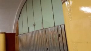 метро Рижская, готовится к открытию перехода на бкл