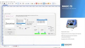 Ювелирный фрезерно - гравировальный станок Magic 70