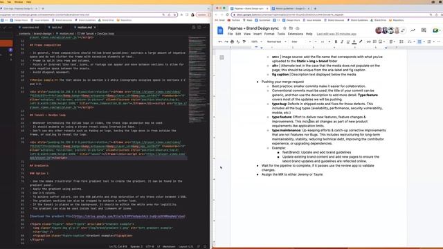 Brand Guidelines - Updating Pajamas using Web IDE смотреть онлайн