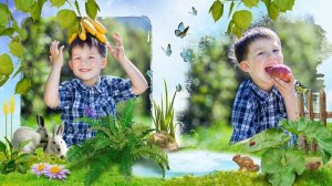 "Лесная история"  Фотозаменяемый проект для Proshow Producer