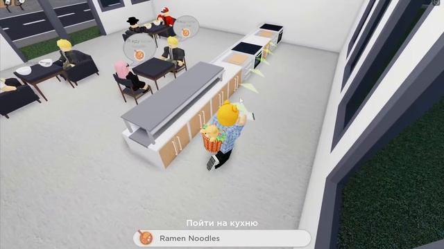 ОТКРЫЛИ С УЛЬЯНОЙ РЕСТОРАН Roblox Restaurant Tycoon 2 смотреть онлайн