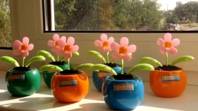 Цветок на солнечных батареях.wmv смотреть онлайн