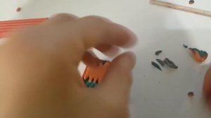 как слепить Олд Фокси из пластилина FNAF2/FNAF AR