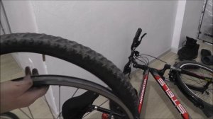 Как поменять камеру на заднем колесе горного велосипеда на примере Stels Navigator 630