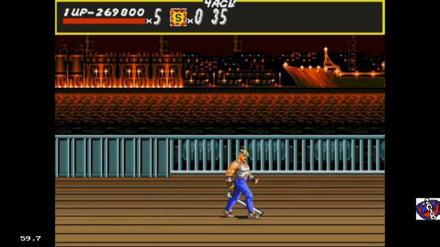 Streets of rage. Прохождение. Пятый уровень. смотреть онлайн