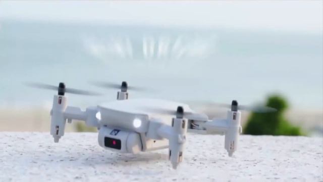 XKJ 2020 New Mini Drone 4K 1080P HD Camera WiFi Fpv Air Pressure Altitude Hold Black And Gray