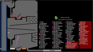 100 Colors Elimination Marble Race 3 in Algodoo \ Marble Race King