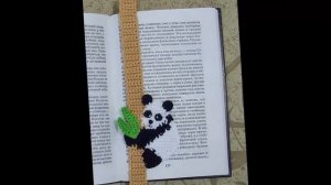 Вязаные крючком красивые закладки для книг