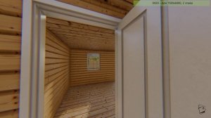 Проект индивидуального жилого дома D020 - 7500х6000 (Project of an individual residential building)