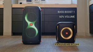JBL Partybox 110 vs JBL Encore sound battle??