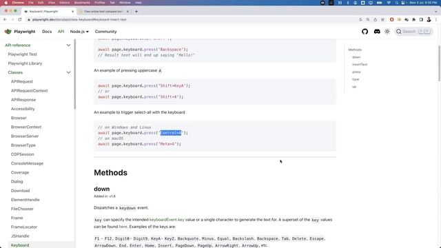 Playwright with Javascript | Keyboard Actions in Playwright | Part 25