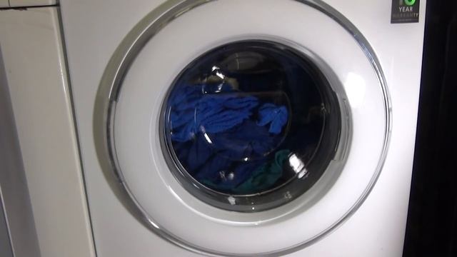 Samsung Ecobubble WF80F5U4W : Cotton 60'c Full load смотреть онлайн