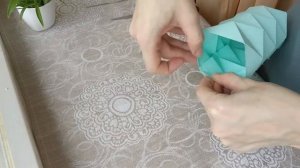 СТИЛЬНАЯ ВАЗА ИЗ БУМАГИ СВОИМИ РУКАМИ / КАК СДЕЛАТЬ ВАЗУ ИЗ БУМАГИ- Chehow's DIY