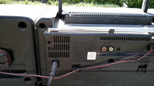 Магнитофон Sony CFS-715S. Протер пыль. Реальный винтаж. MEGA BASS.