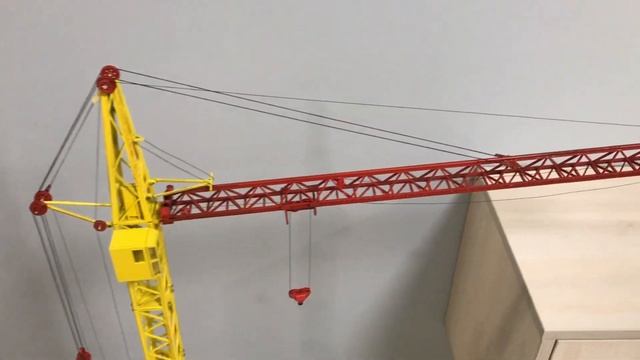 НОВА МОДЕЛЬ! Баштовий кран КБ-403 | Масштаб 1:50 | modelcranes смотреть онлайн