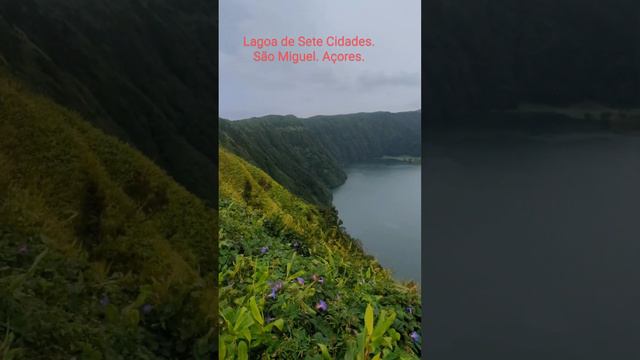 Lagoa de Sete Cidades. Isola di São Miguel nelle Azzorre