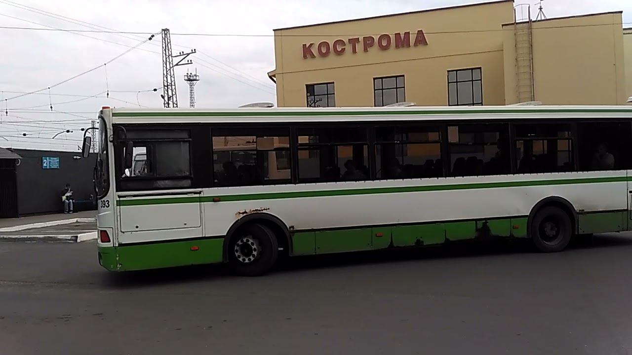ЛиАЗ-5256. Кострома. #393 (ПАТП-3). 3.08.2021