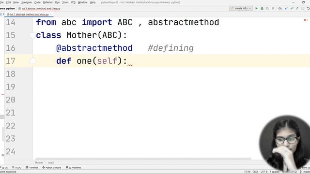 Python for ml Part 31 | abstract class and method  in python  | ML Tutorial |ML for beginners