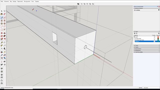 Подстолье для станка или верстака из дерева. Проектируем в программе SketchUp для столяров