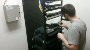 Перемонтаж коммутационной панели (патч-панели) Rewire около 6 часов работы