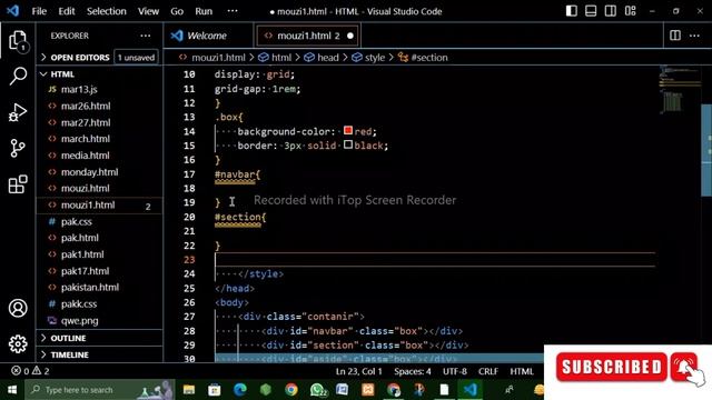 CSS Grid | grid template areas | web development tutorial | lecture #40