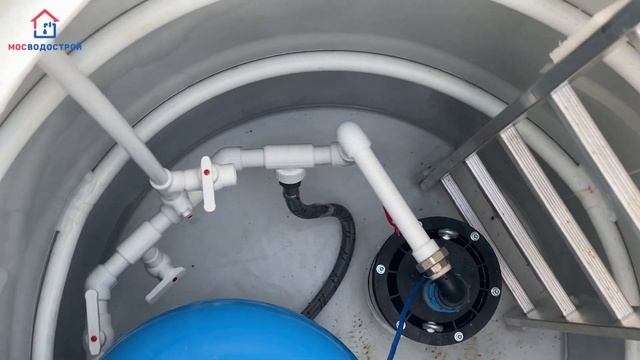 Питьевая вода из скважины на песок глубиной 36 метров. Обустройство кессоном. Отзыв Владимира