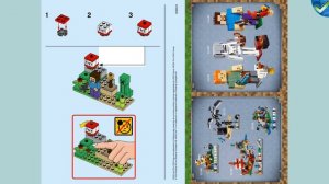 30393 Steve and Creeper Set LEGO® Minecraft Manual at the Brickmanuals Instruction Archive