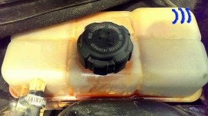 Закипел антифриз! Неисправность крышки расширительного бачка