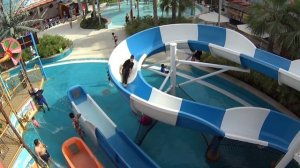 Super Fun Aqua Play Slide at Laguna Waterpark by Meraas