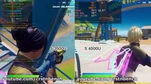 Benchmark Ryzen 5 3500U VS Ryzen 5 4500U gaming test