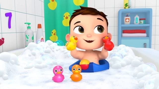 Baby Max's First Bath Song ⭐Baby Max Splashy Time! LittleBabyBum - Nursery Rhymes For Babies | LBB