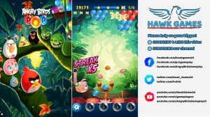 Angry Birds Stella POP Bubble Shooter Level 5 - Walkthrough, No Boosters