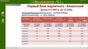 Маркетинг план компании Биозан.