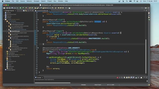 Projeto Web API Java Spring Boot - 16 (Token) parte 3 смотреть онлайн