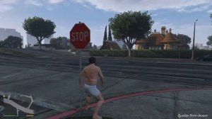 Grand Theft Auto V Майкл Полеты во сне и наяву
