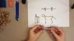 Лепка кота на каркасе из пластилина
