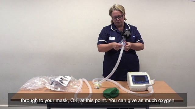 How to set up a non-invasive ventilation (NIV) machine for CPAP смотреть онлайн